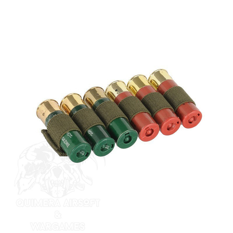 Alternative view of Porta cartuchos con velcro 6rds 8Fields - Tan