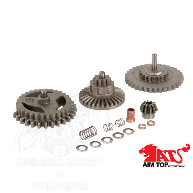 Alternative view of Set de engranajes de altas revoluciones y piston reforzado Aim Top