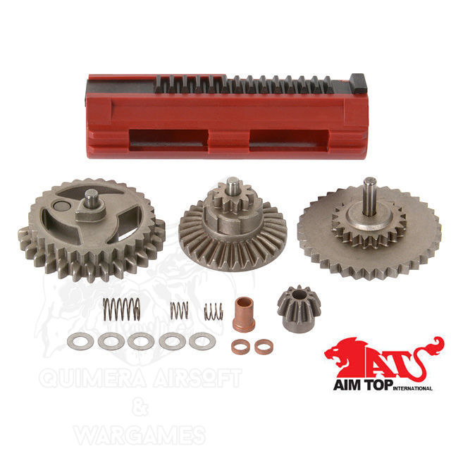 Set de engranajes de altas revoluciones y piston reforzado Aim Top