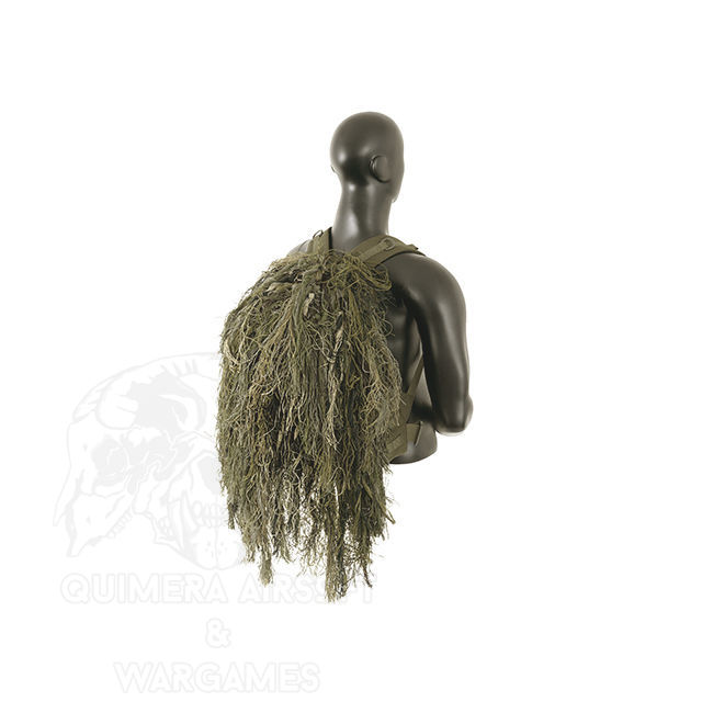 Cubre Mochilas de camuflaje tipo Ghillie Desert