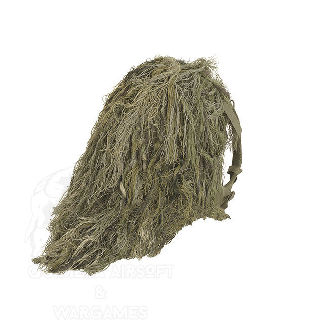 Alternative view of Cubre Mochilas de camuflaje tipo Ghillie Desert