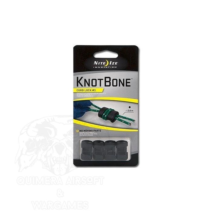 Knotbone bloqueo para cuerda Nite Ize Pack x 4