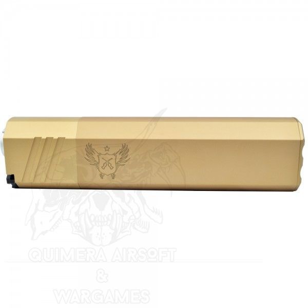 Alternative view of Silenciador 180mm octogonal tipo Osprey CCW 14mm Big Dragon