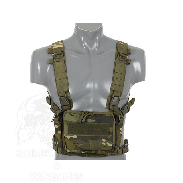 Compact Multi Mission Chest Rig V4 8Fields - Multicam Tropic