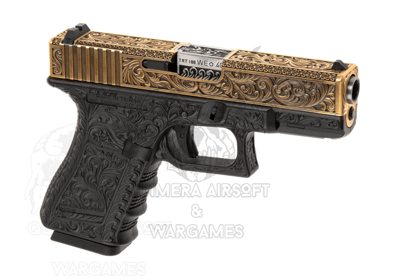 WE Tech. Glock 19 Etched metal version GBB