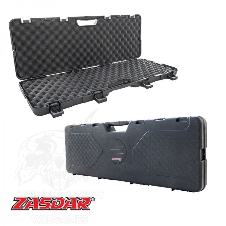 Alternative view of Maleta rigida para rifle 830x300x80mm Zasdar - Negro