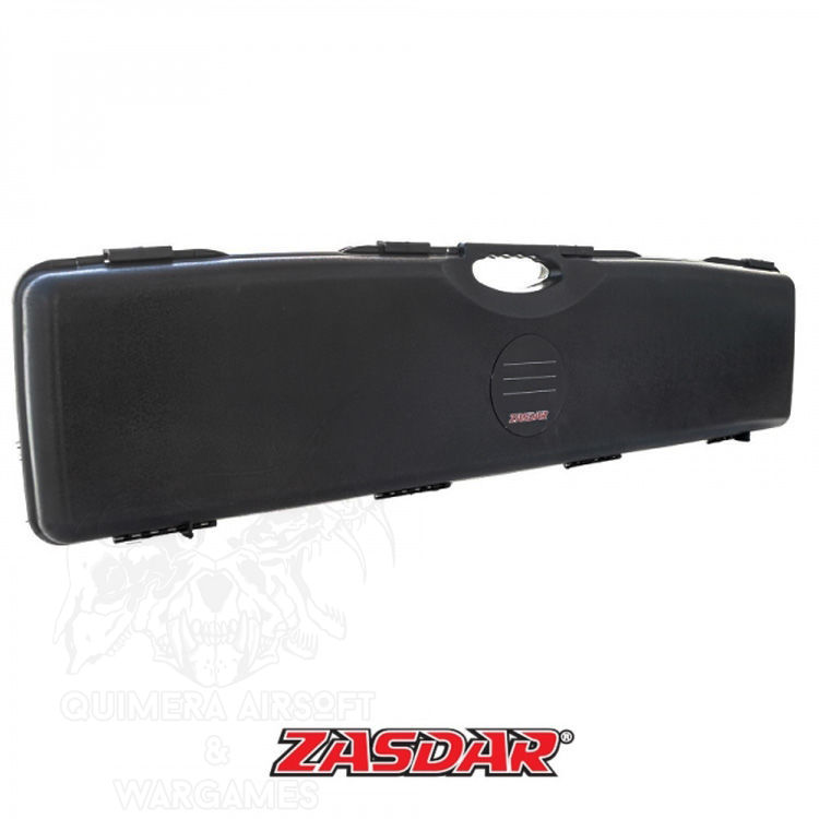 Maleta rigida para rifle 1100x240x70mm Zasdar - Negro