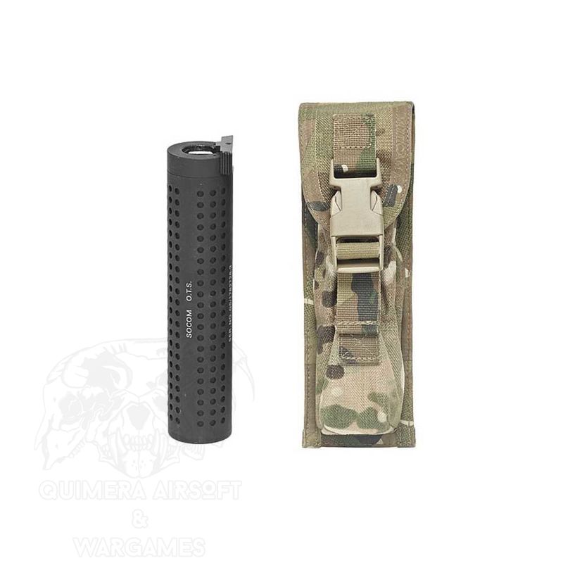 Supressor / Large torch pouch Warrior - Multicam