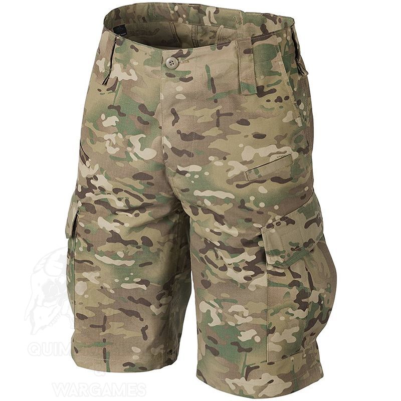Pantalon corto tactico CPU Ripstop Helikon - Multicam - S