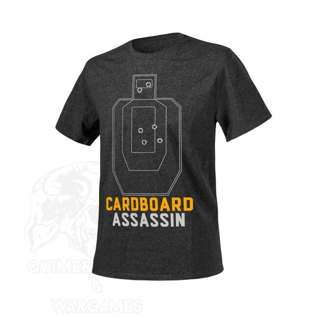 Camiseta Cardboard Assassin Helikon - Melange Black/Grey - L
