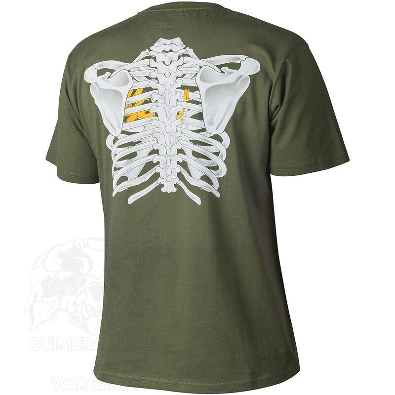 Alternative view of Camiseta Thorax and Chameleon Helikon - Olive Green - M
