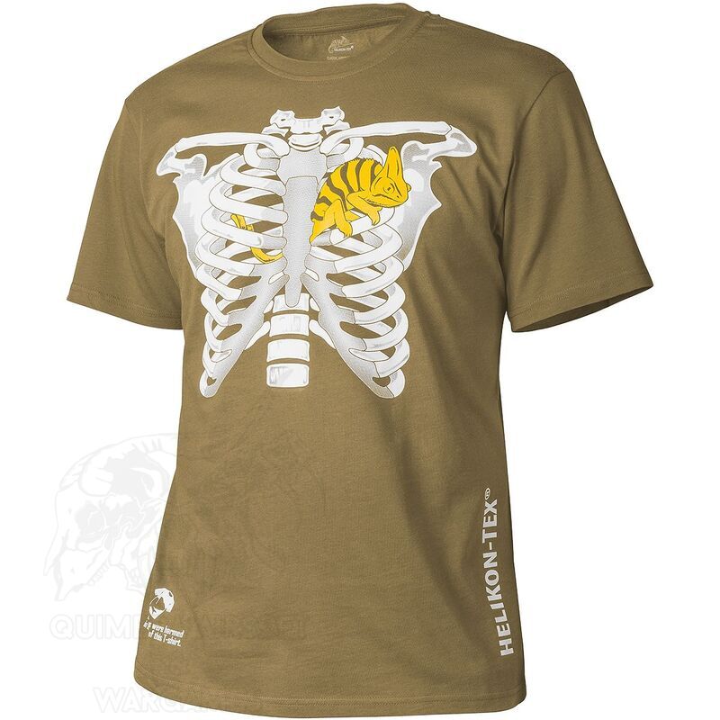 Camiseta Thorax and Chameleon Helikon - Coyote - S