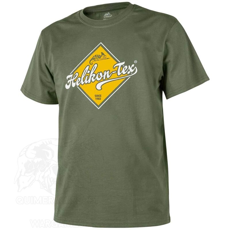 Camiseta Road Sign Helikon - Olive Green - M