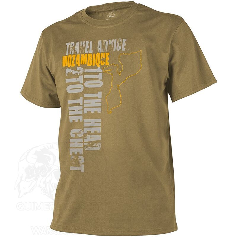 Camiseta Travel Advice: Mozambique Helikon - Coyote - S