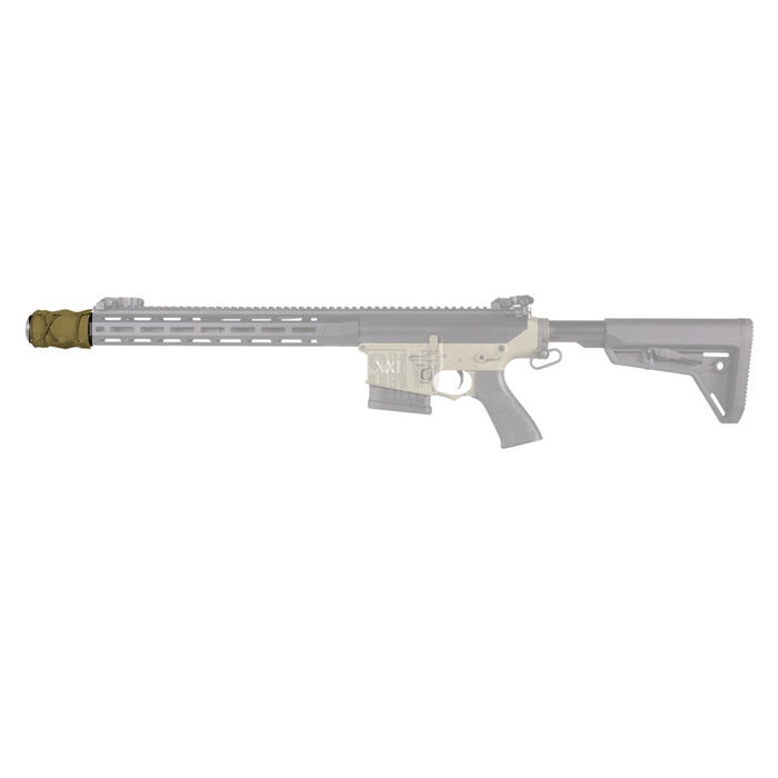 Cubre Guardamanos/Silenciador Textil 80mm Secutor - Tan