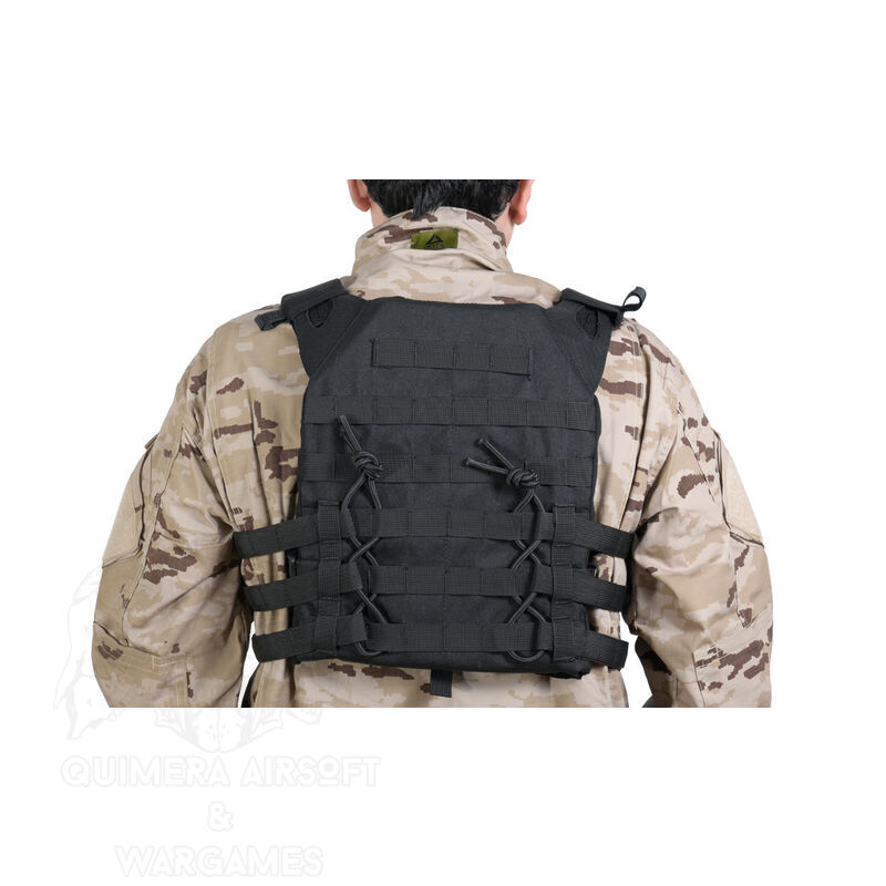 Alternative view of Chaleco Tactico JPC V18 y Placas Delta Tactics - Negro