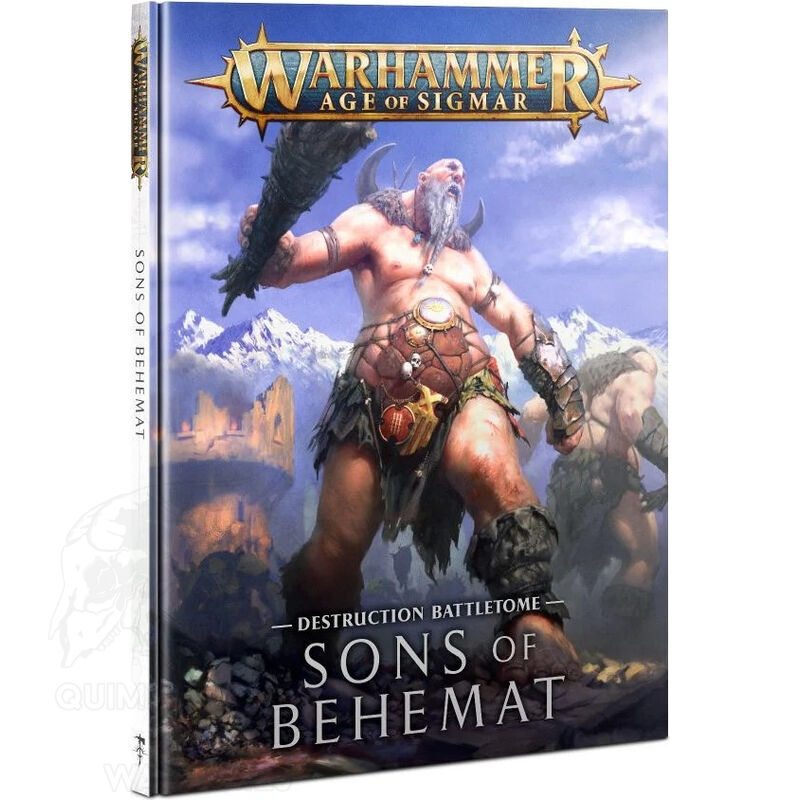 Battletome: Sons of Behemath (Tapa Dura, Castellano)