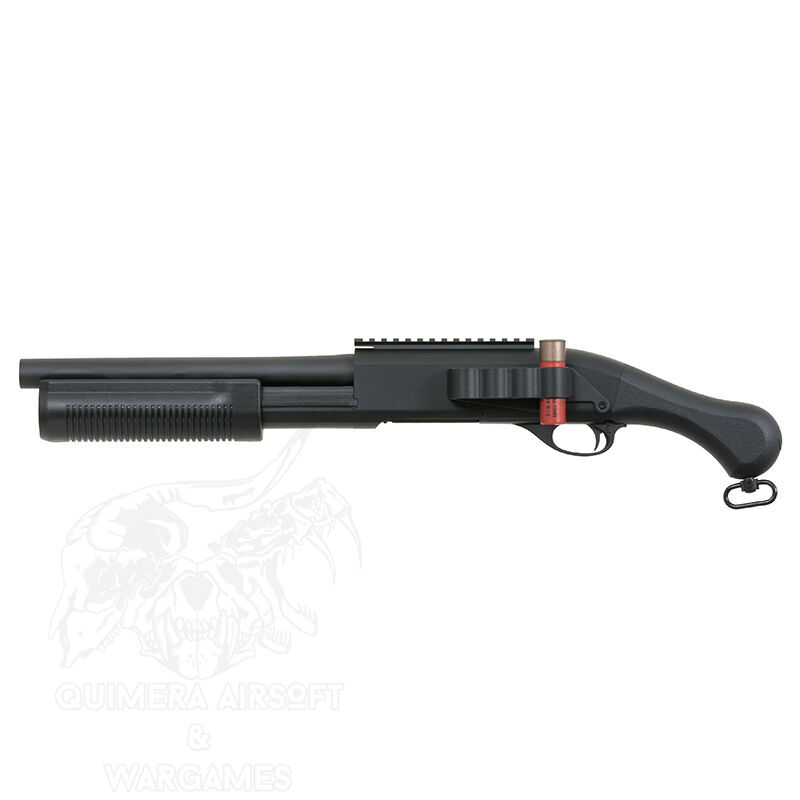 Alternative view of Porta cartuchos rigido para escopeta 4rds Cyma - Negro