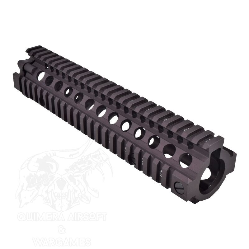 Alternative view of Guardamanos en Aluminio CNC MK18 Ris II Tipo Daniel Defense 9" - Dark Earth