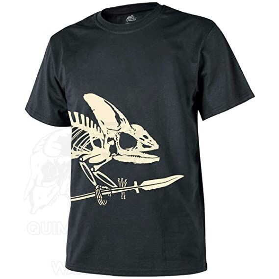 Camiseta Full Body Skeleton Helikon - Negro - XL