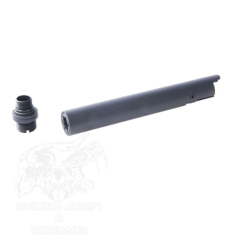 Cañon externo con rosca para HI-Capa 5.1 D.O.R Nine Ball - Negro