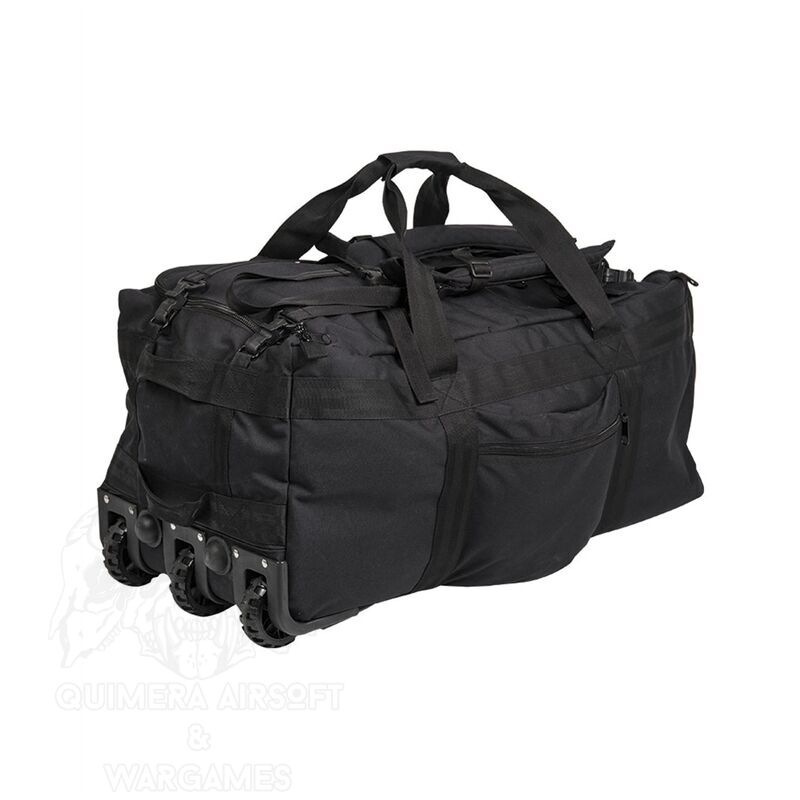 Bolso Trolley con ruedas Mil-tec - Negro