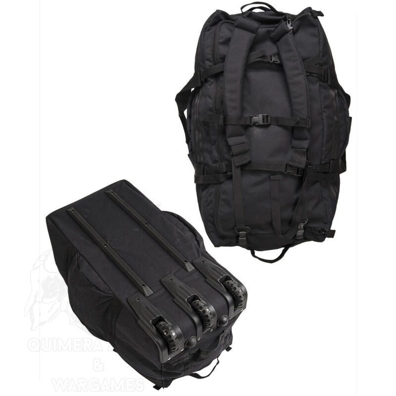 Alternative view of Bolso Trolley con ruedas Mil-tec - Negro