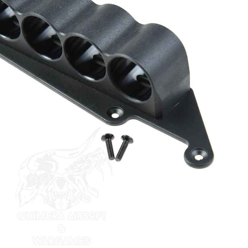 Alternative view of Porta cartuchos rigido para escopeta 6rds Cyma - Negro