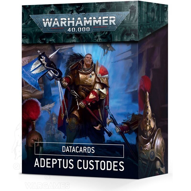 Datacards: Adeptus Custodes (Castellano) 2022