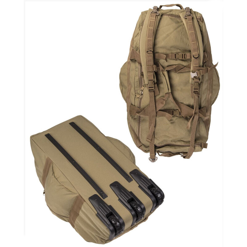 Alternative view of Bolso Trolley con ruedas Mil-tec - Coyote