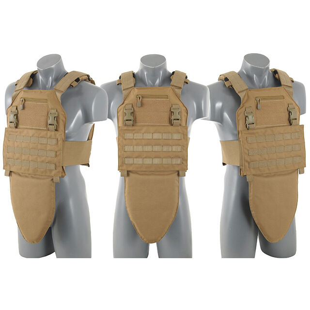 Alternative view of Plate Carrier Groin Protector 8 Fields -