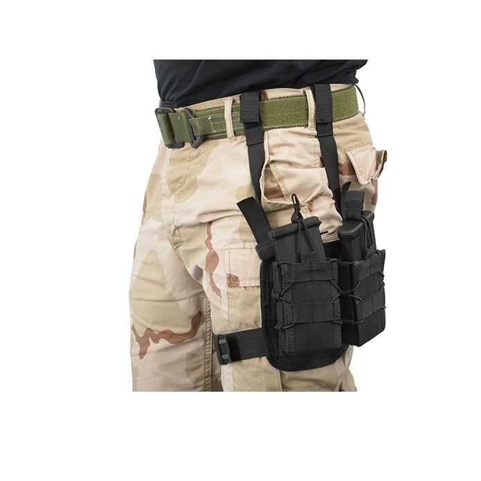 Alternative view of Panel de pierna Modular 8Fields - Negro