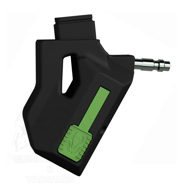 Adaptador HPA para cargador M4 a 60º Hi-Capa Negro y Verde BO Manufacture - US