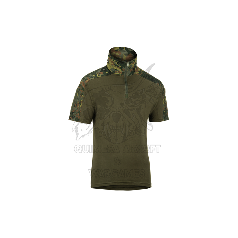 Combat Shirt Manga Invader Gear - corta Flecktarn - M
