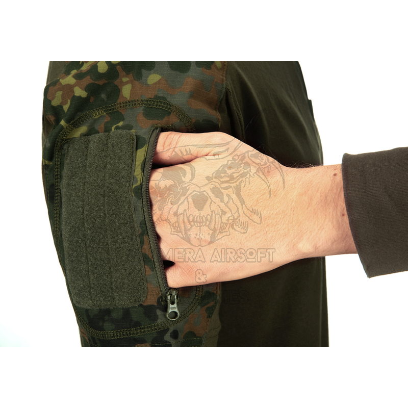 Alternative view of Combat Shirt Manga Invader Gear - corta Flecktarn - M