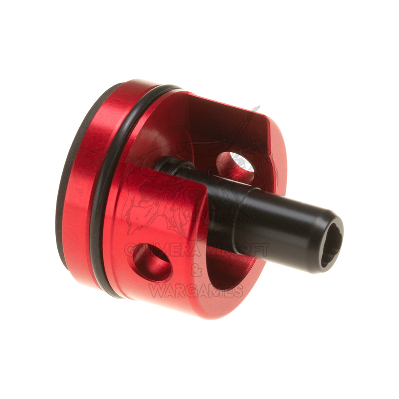 Alternative view of Cabeza de cilindro y nozzle Aero para Krytac Prometheus