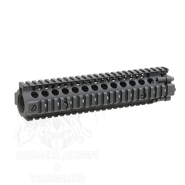 Guardamanos en Aluminio CNC MK18 Ris II Tipo Daniel Defense 9" - Negro