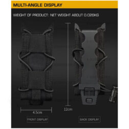 Pouch tipo taco para cargador de Pistola Wosport - - Imagen 16