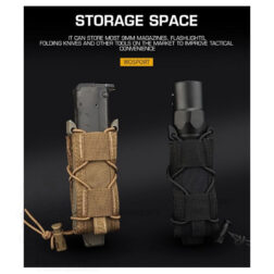 Pouch tipo taco para cargador de Pistola Wosport - - Imagen 15