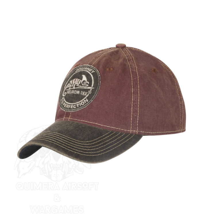 Gorra Trucker Cap - Dirty Washed Maroon / Black D