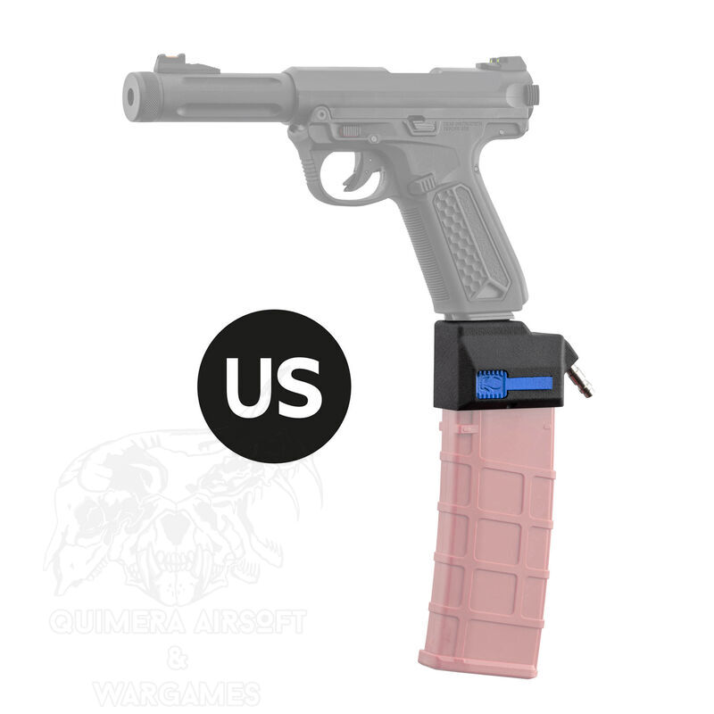 Adaptador HPA para cargador M4 a Glock y AAP01 Azul BO Manufacture - US