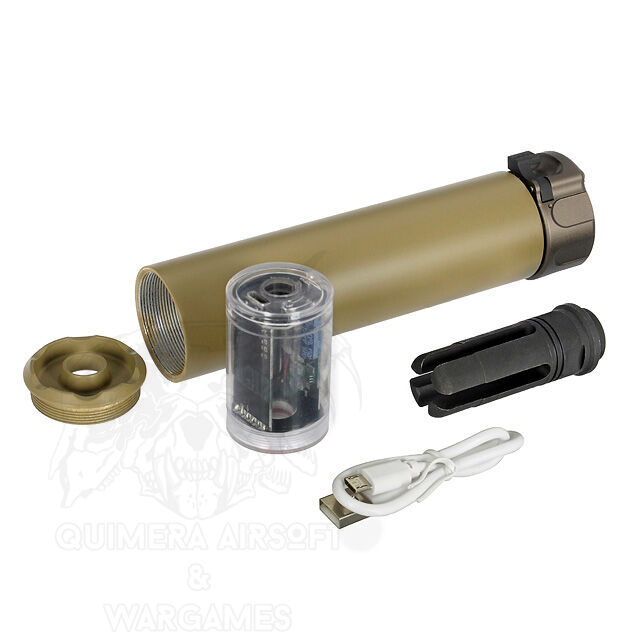 Alternative view of Silenciador SOCOM 556 157mm con Trazador Spitfire incluido 5KU -
