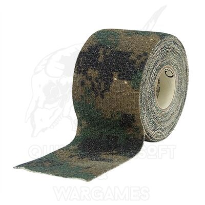 Cinta de camuflaje autoadhesiva 4,5m 5cm Fosco - Marpat
