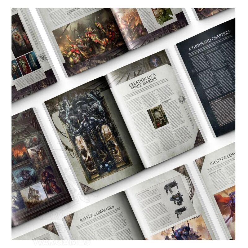 Alternative view of Codex: Space Marines 2020 (Tapa Dura, Castellano)