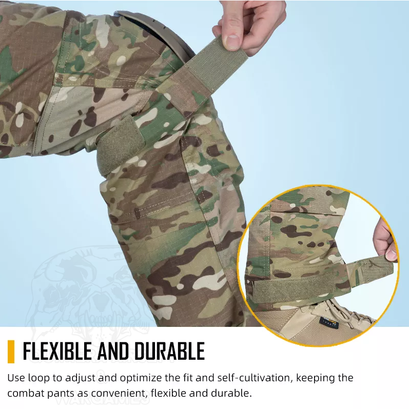 Alternative view of Pantalón Táctico Gen. 4 Idogear - Multicam