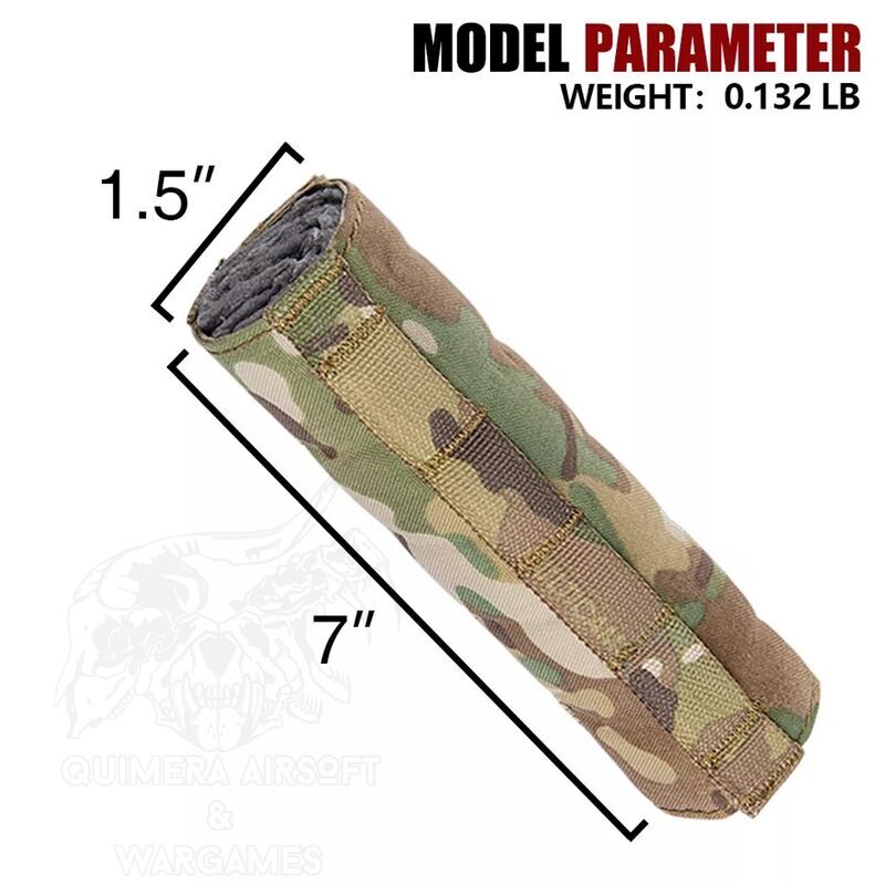 Alternative view of Cubre Silenciador 18cm Idogear -