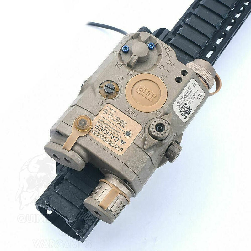 Alternative view of AN/PEQ 5 LA-5C UHP Linterna mas Laser Verde y Laser IR WADSN