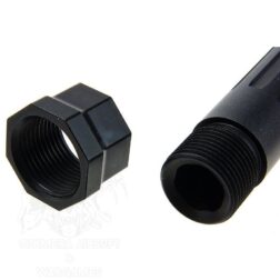 Alternative view of Cañon externo roscado VFC Glock 17 Gen 3, 4, 18C, RWA EXA - Agency Arms