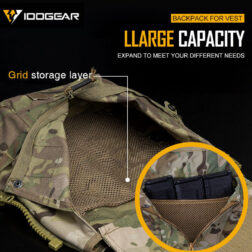 CAM Zip-on Panel Bag Grande para AVS JPC2.0 CPC Idogear - Imagen 16