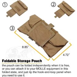 Dump Pouch Plegable Idogear - - Imagen 12